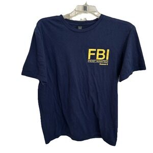 FBI Most Wanted season 8 film Crew shirt. Men's M Rare TV  EUC Fan Wear